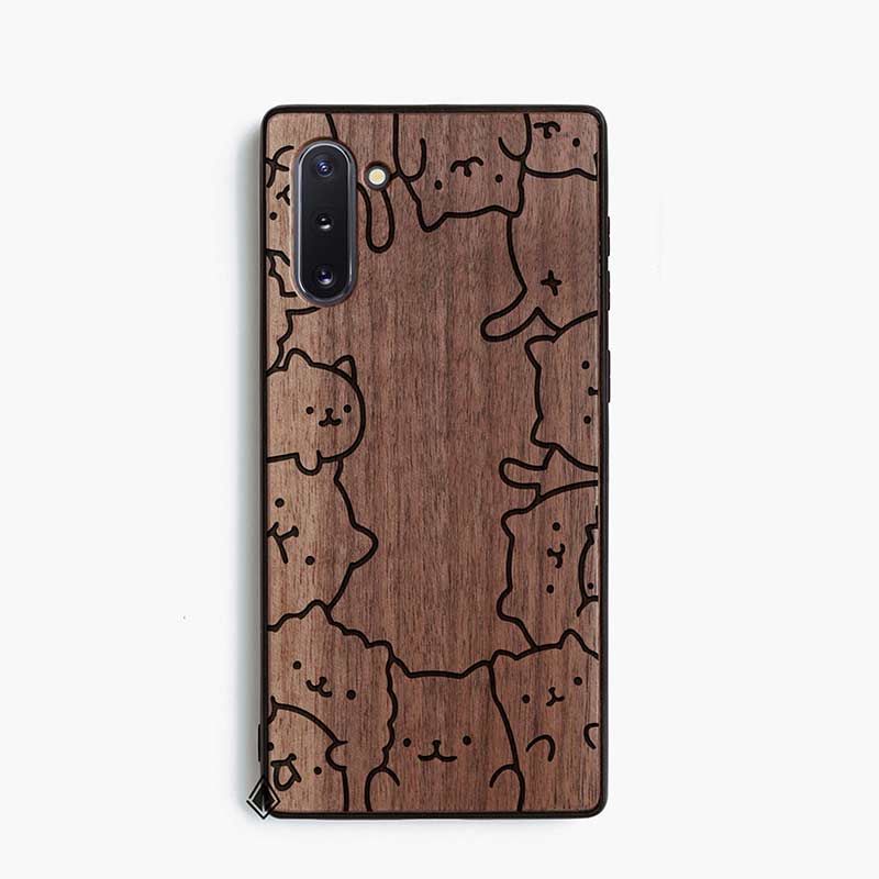 Samsung Note 10 Wooden Case