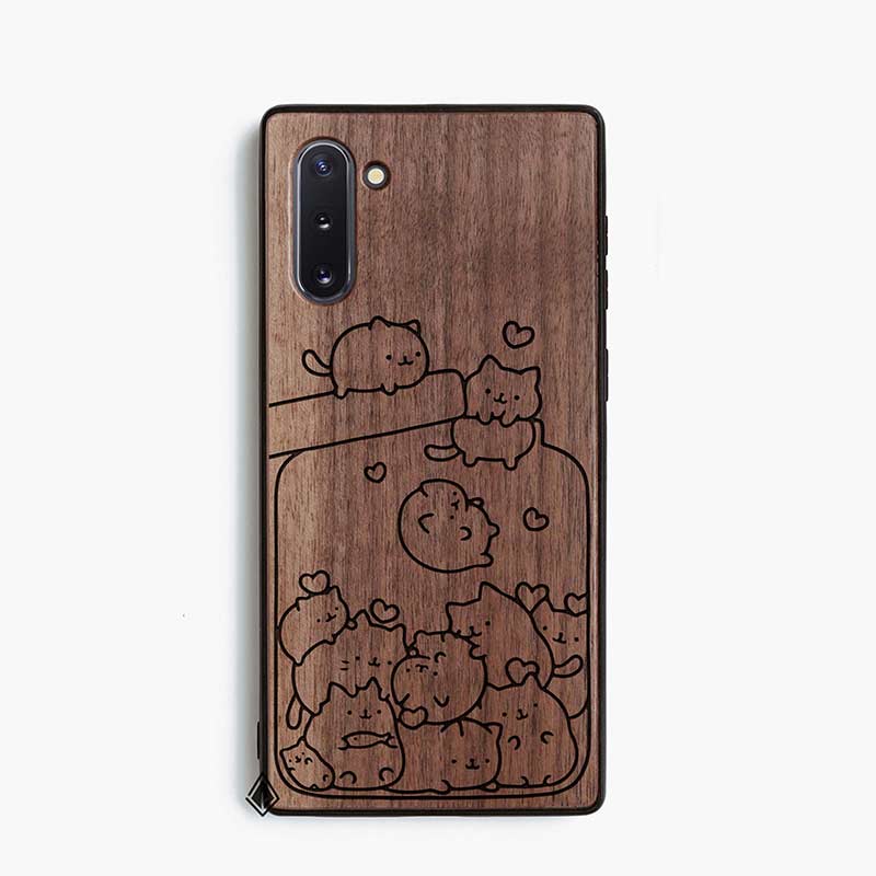 Samsung Note 10 Wooden Case