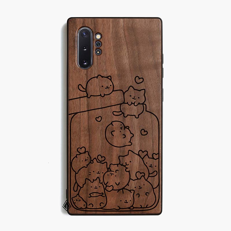 Samsung Note 10 Plus Wooden Case