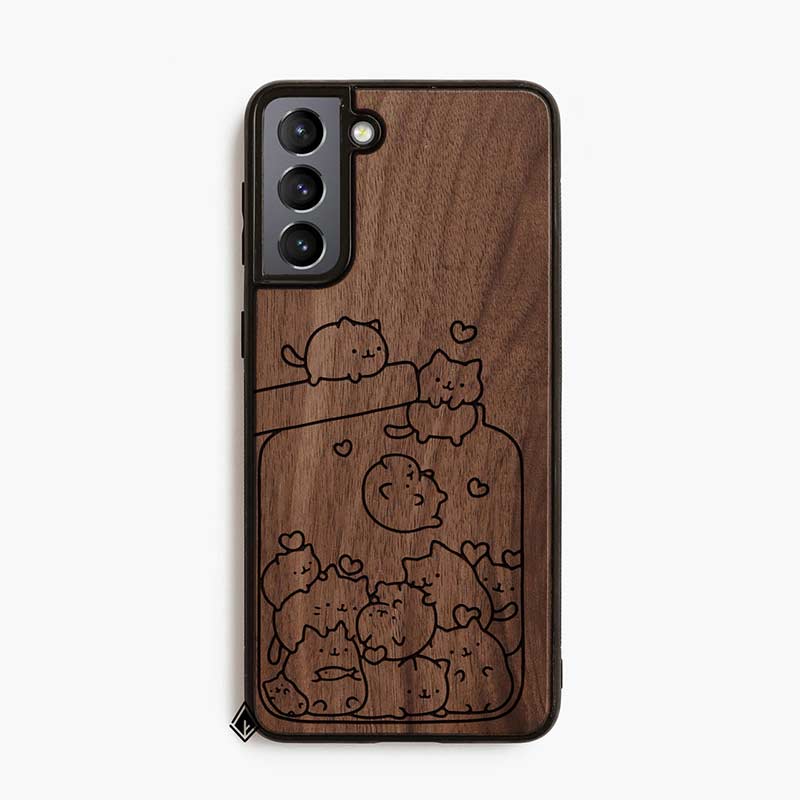 Samsung S21 Wooden Case