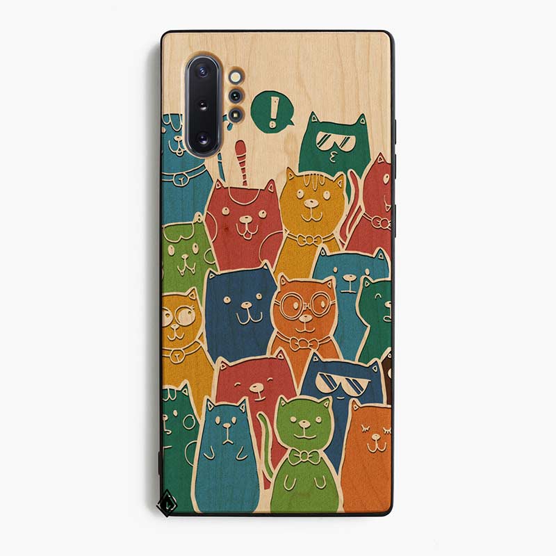 Samsung Note 10 Plus Wooden Case