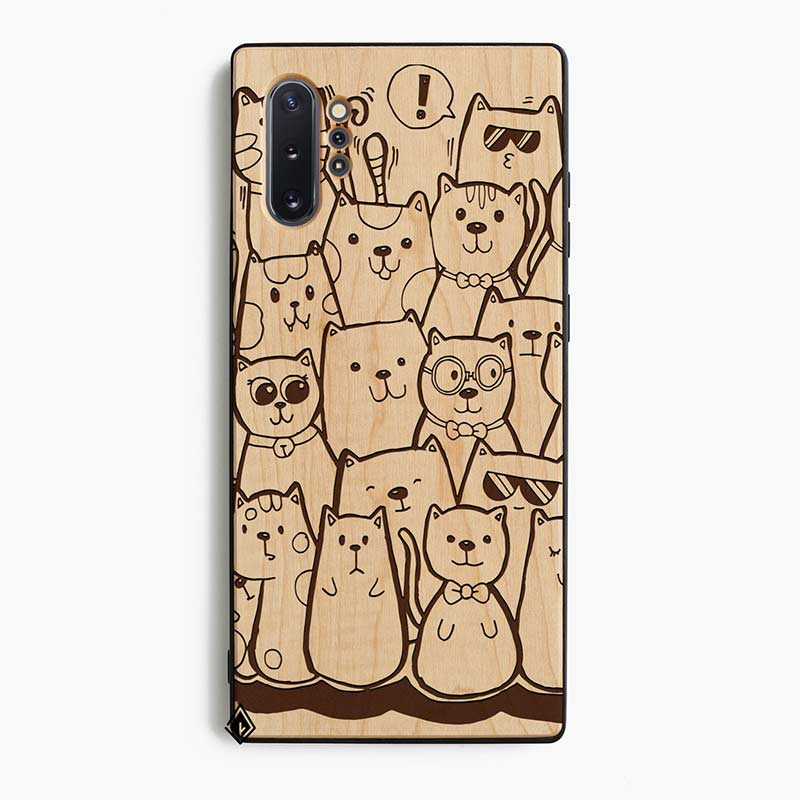 Samsung Note 10 Plus Wooden Case