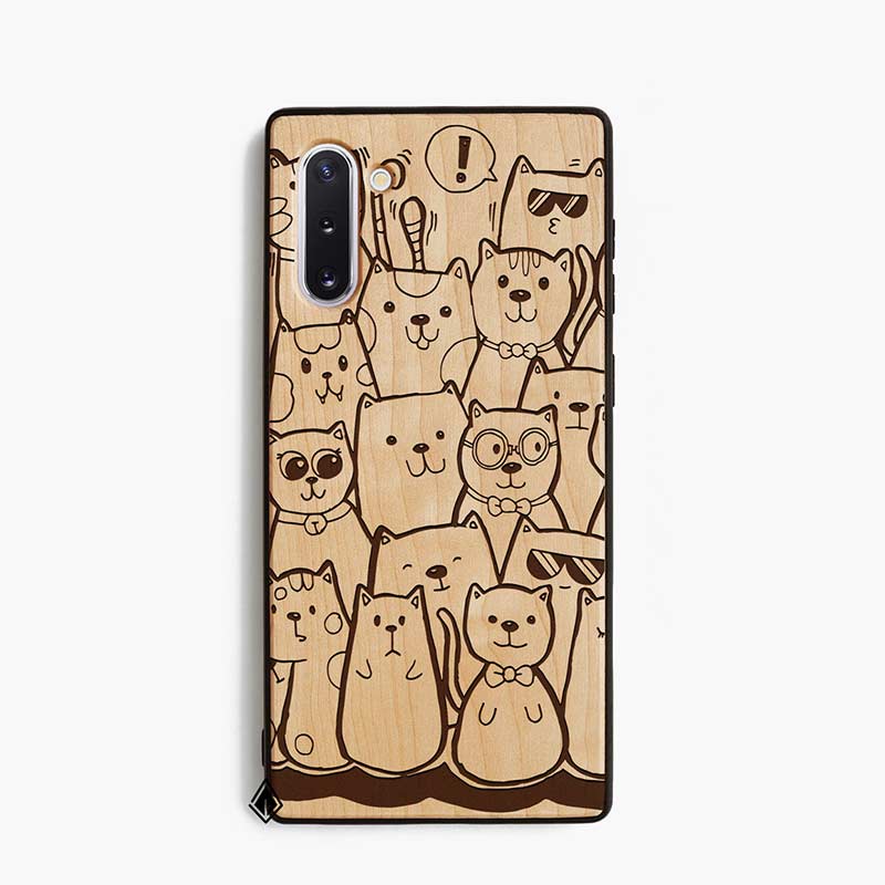 Samsung Note 10 Wooden Case