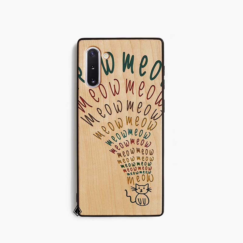 Samsung Note 10 Wooden Case