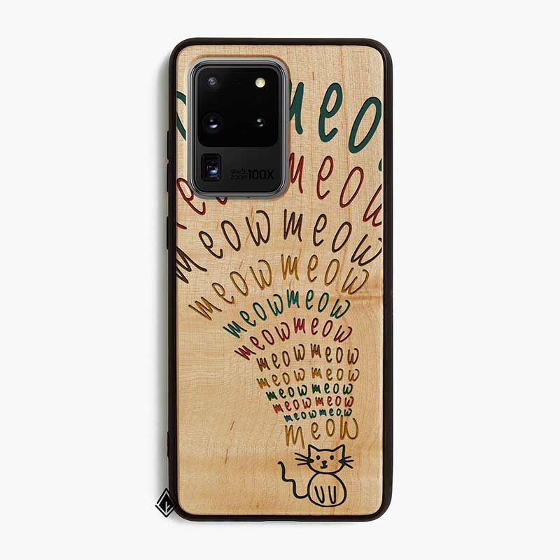 Samsung S20 Ultra Wooden Case