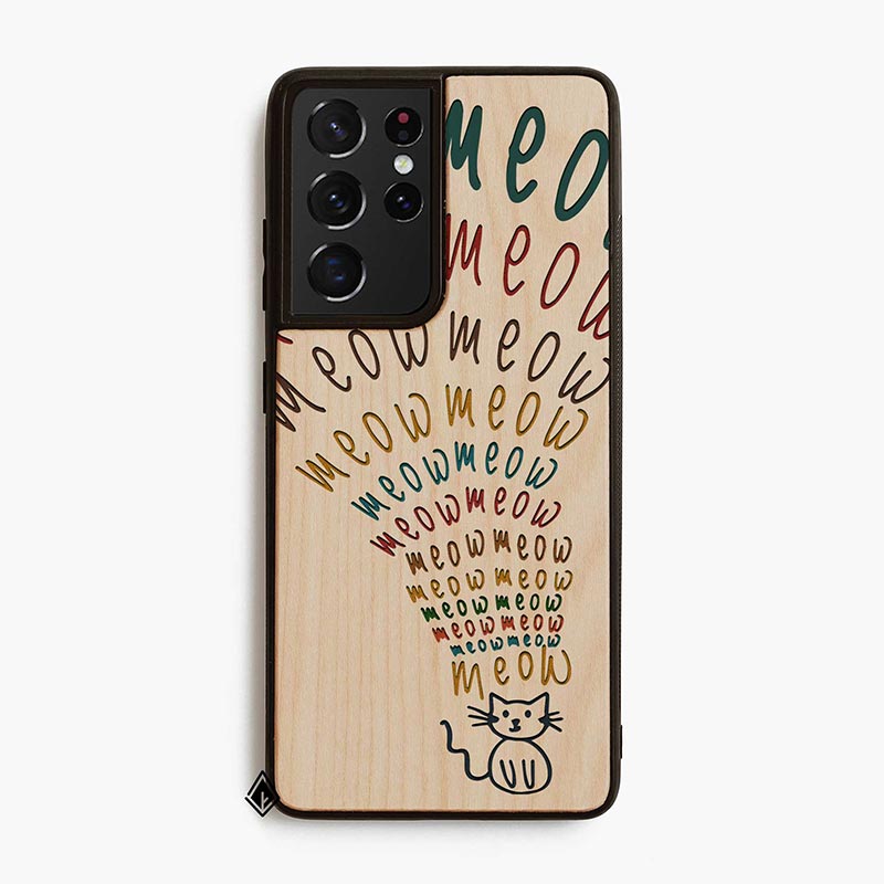 Samsung S21 Ultra Wooden Case