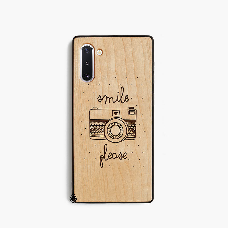 Samsung Note 10 Wooden Case