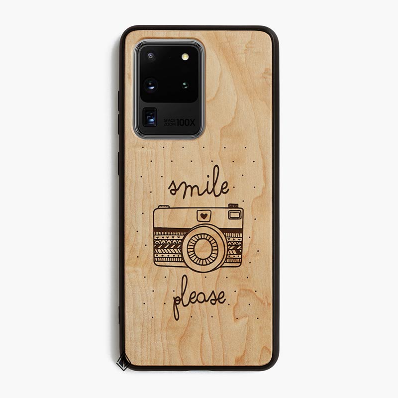 Samsung S20 Ultra Wooden Case