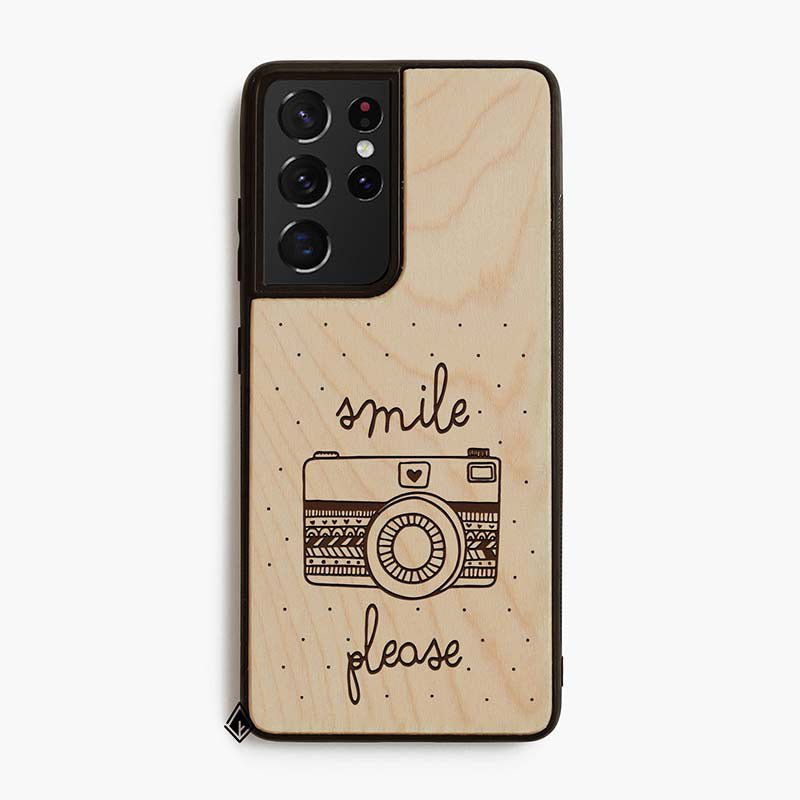 Samsung S21 Ultra Wooden Case