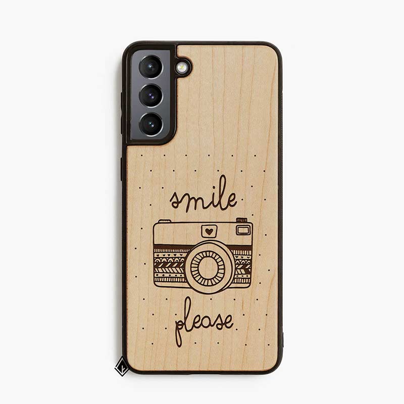 Samsung S21 Wooden Case