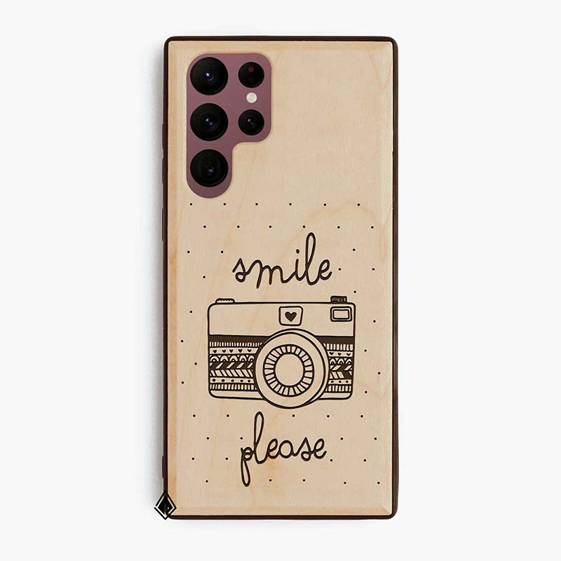 Samsung S22 Ultra Wooden Case