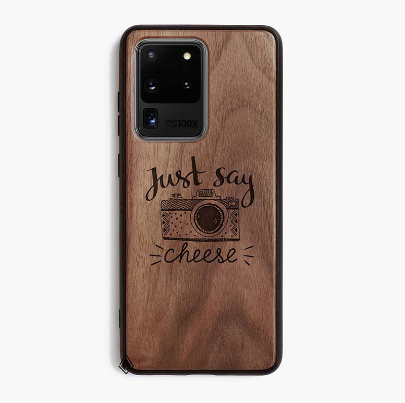 Samsung S20 Ultra Wooden Case