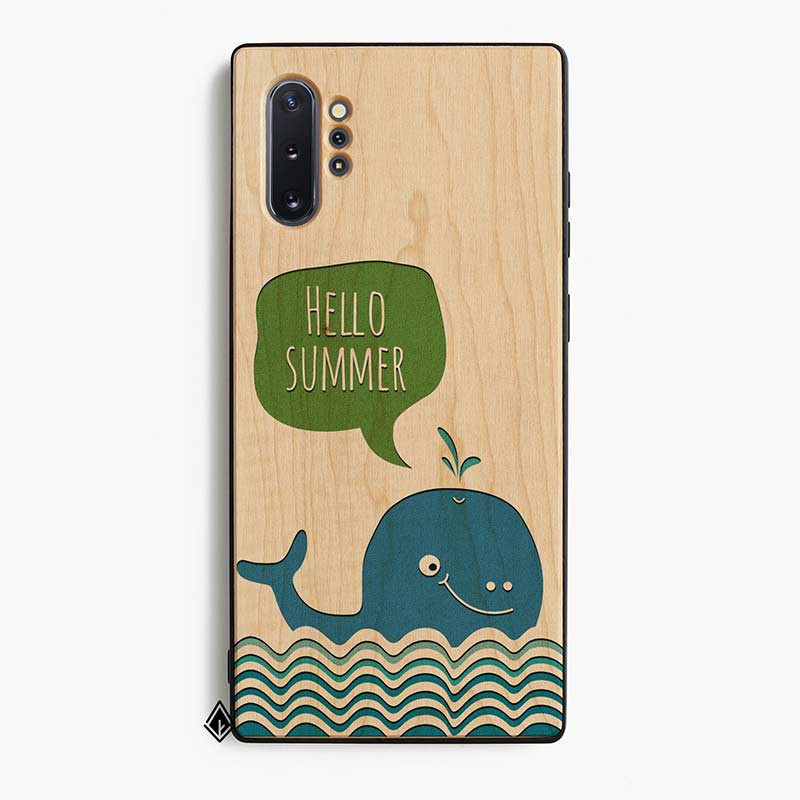 Samsung Note 10 Plus Wooden Case