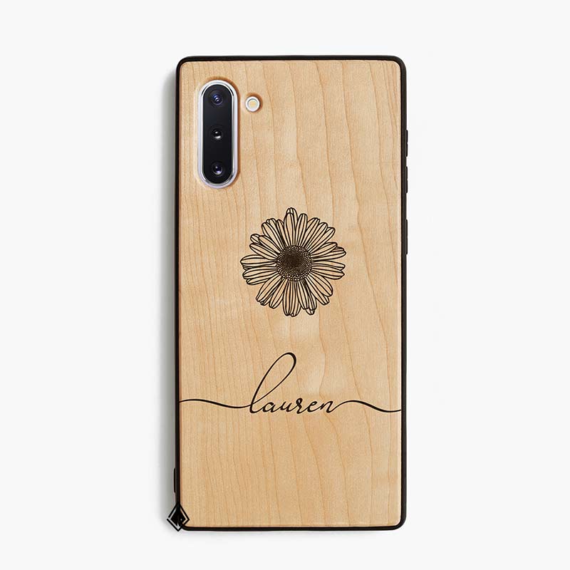 Samsung Note 10 Wooden Case