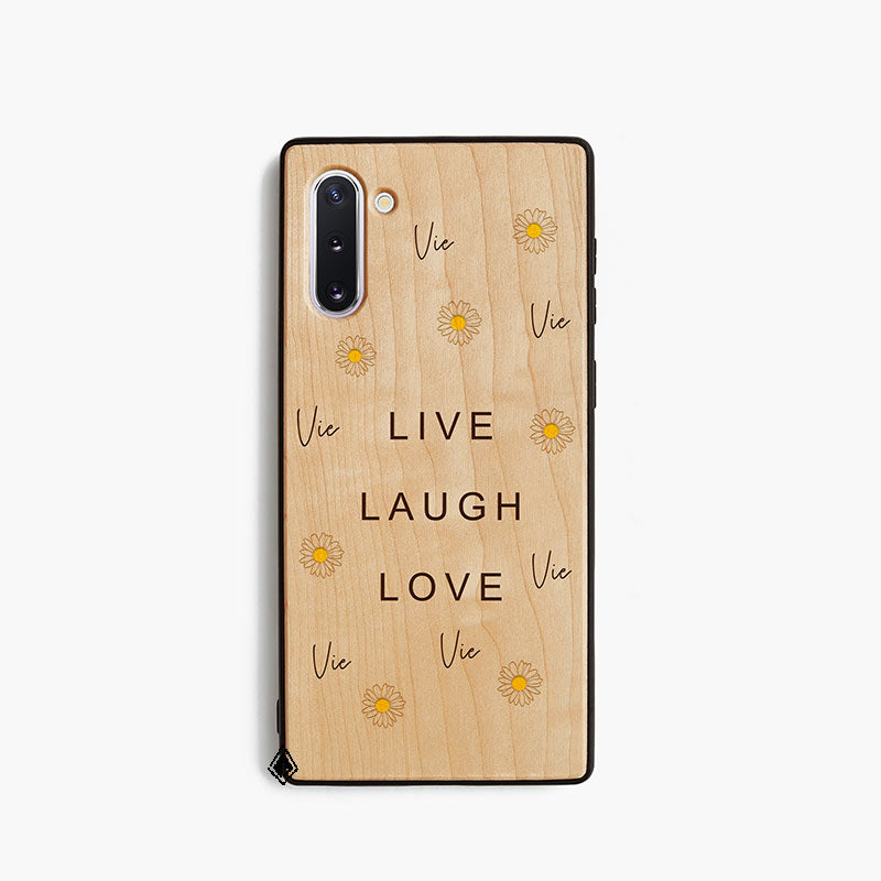 Samsung Note 10 Wooden Case