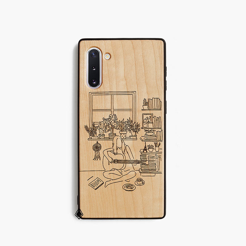 Samsung Note 10 Wooden Case