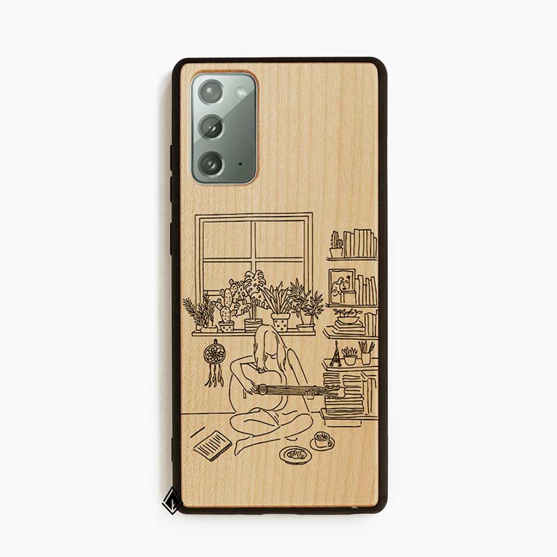 Samsung Note 20 Wooden Case