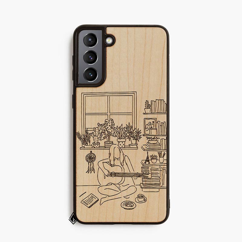 Samsung S21 Wooden Case