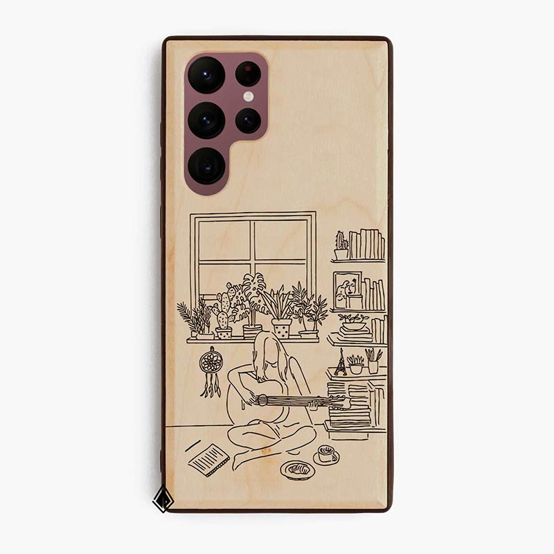 Samsung S22 Ultra Wooden Case