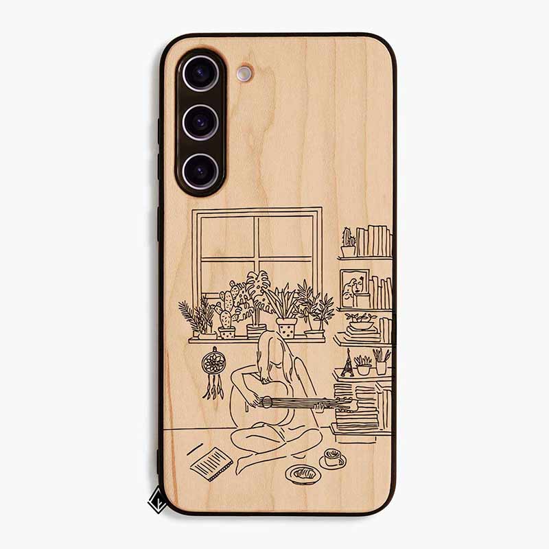 Samsung S23 Wooden Case