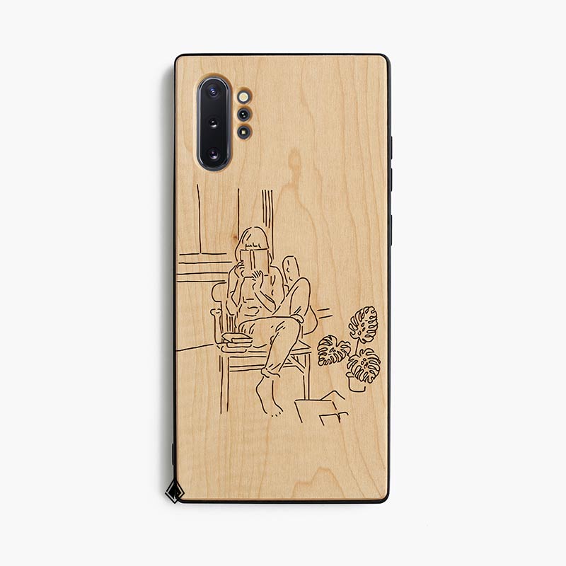 Samsung Note 10 Plus Wooden Case