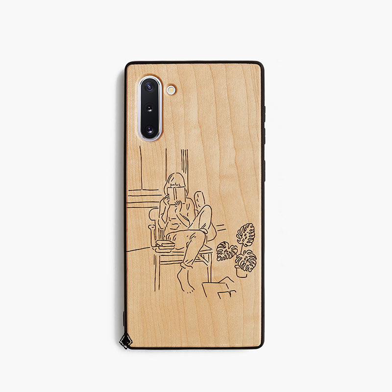 Samsung Note 10 Wooden Case