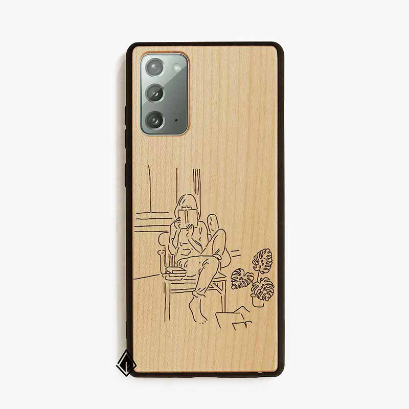 Samsung Note 20 Wooden Case