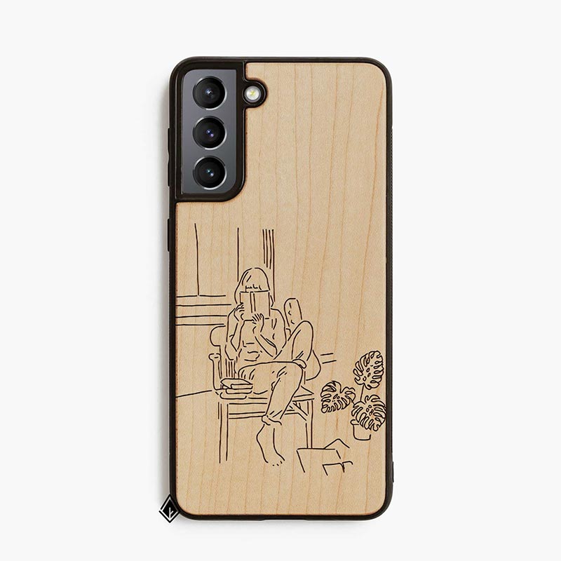 Samsung S21 Wooden Case