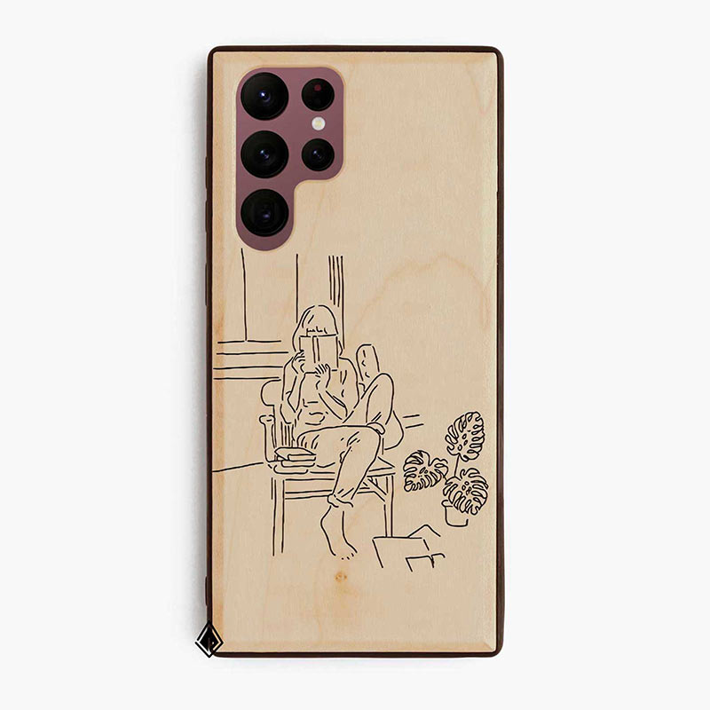 Samsung S22 Ultra Wooden Case