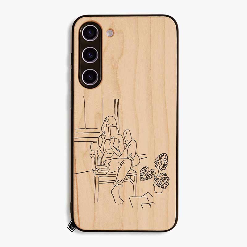 Samsung S23 Wooden Case