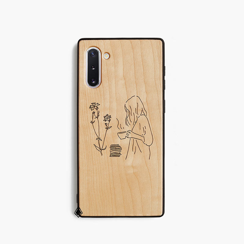 Samsung Note 10 Wooden Case