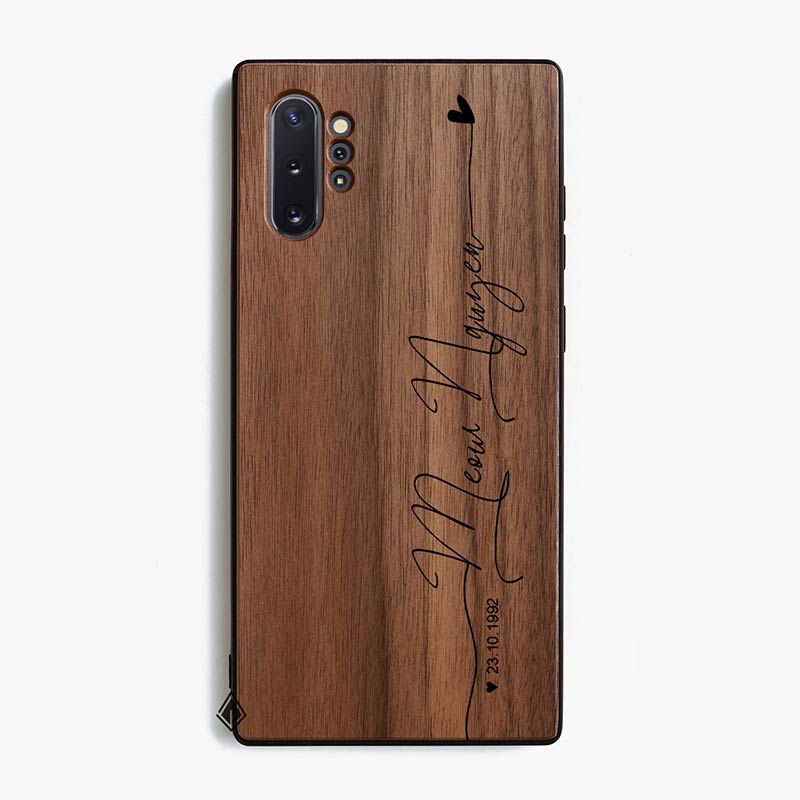 Samsung Note 10 Plus Wooden Case