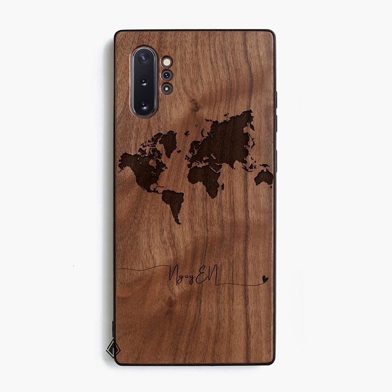 Samsung Note 10 Plus Wooden Case