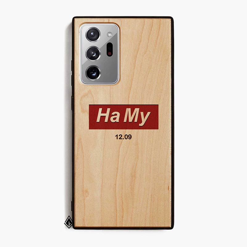 Samsung Note 20 Ultra Wooden Case