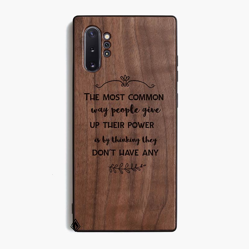 Samsung Note 10 Plus Wooden Case