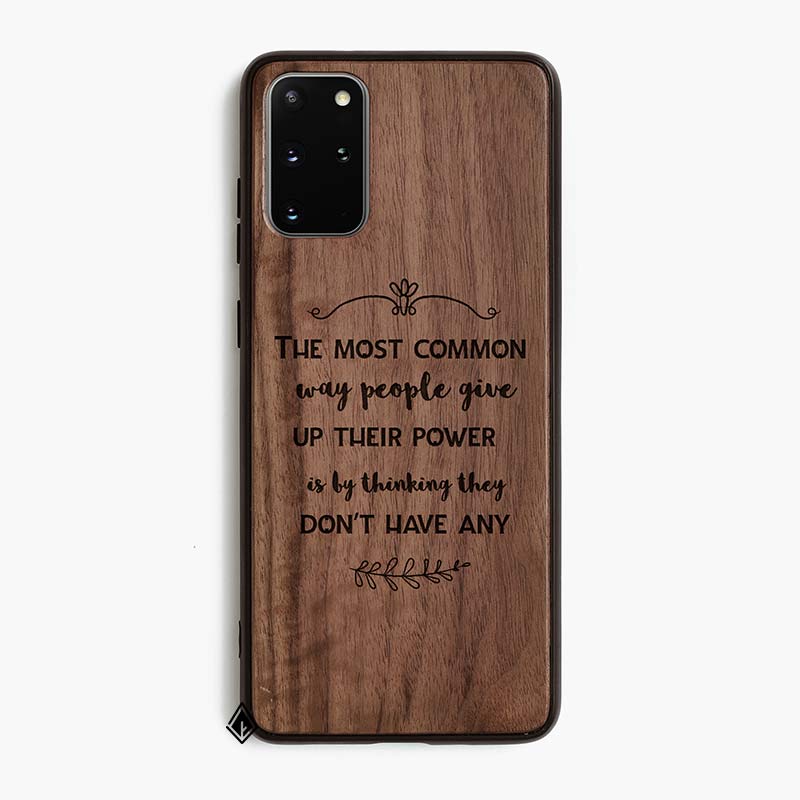 Samsung S20 Wooden Case