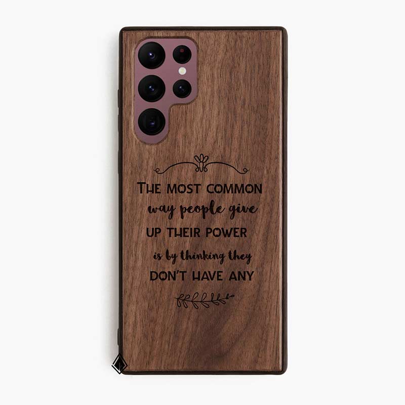 Samsung S22 Ultra Wooden Case