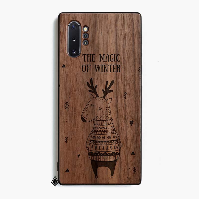 Samsung Note 10 Plus Wooden Case