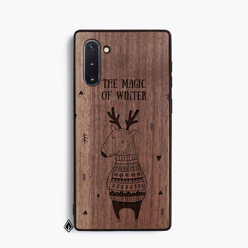 Samsung Note 10 Wooden Case