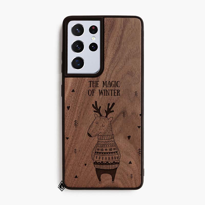 Samsung S21 Ultra Wooden Case