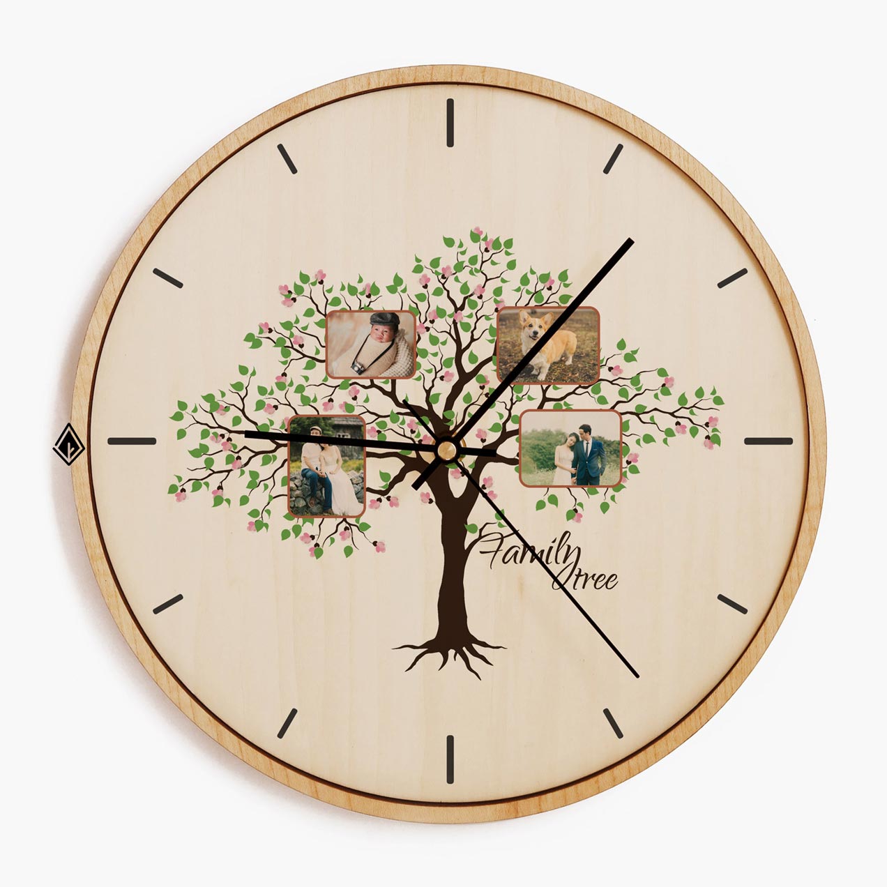 Wooden Wall Clocks Family tree