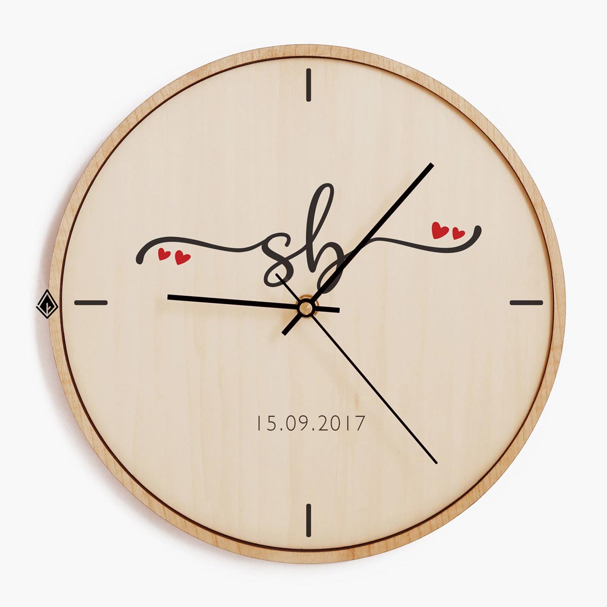 Wooden Wall Clocks Your name